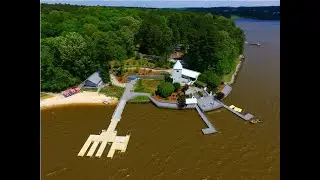 Lake CrabTree | Drone aerial & chill | April 2022