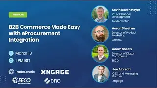 Webinar: B2B Commerce Made Easy with eProcurement Integration
