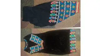 Convert Old Salwar Into New designer Kurti