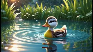 Baby Duck Quack Quack Quack | Pond Animal Song | Educational and Kids Songs