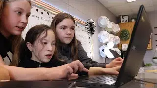 Inman 5th graders Have Fun Making Commercials 🎬