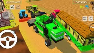 Indian tractors farming in farm #tractor #farming #farm 