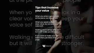 Increase Your Value Silently | Dark Psychology Power Tips | Walk Alone, Rise Strong