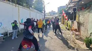 Senam Kreasi Pacu Jalur koreo Coach Linda..semangaat olahraga yuk 
