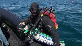Exploration du U-Boot U-84 en Bretagne par 85 mètres de fond