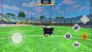 hitting the musty flick in rocket soccer derby