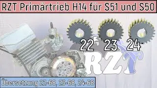 RZT-Primärtrieb 22-68, 23-68 und 24-68.
