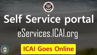 ICAI Self Service Portal SSP (eservices.icai.org) | All application forms available online