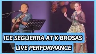 Ice Seguerra at K Brosas Live Performance
