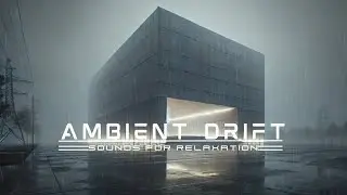 Silent Hangar: Rain and Fog Sci-Fi Atmosphere | AmbientDrift1