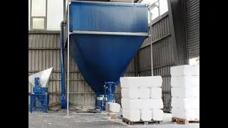 EPS FOAM HOT MELT MACHINE | POLYSTYRENE | POLYETHYLENE | RECYCLING MACHINE | DENSIFIER | RECYCLE
