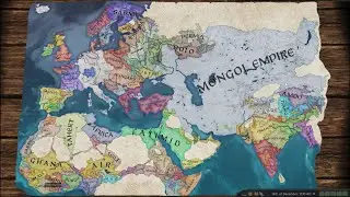 CK3 Timelapse but Genghis Khan is Immortal (1066)