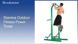 Stamina Outdoor Fitness Power Tower