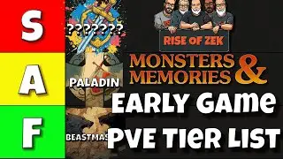 MONSTERS & MEMORIES TIER LIST