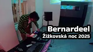Bernardeel (live) - psybient, glitchhop, ambient - Žižkovsk&aacute; Noc 2025
