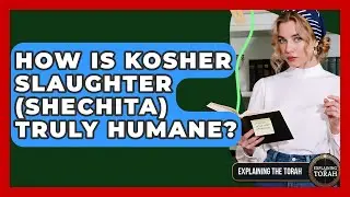 How Is Kosher Slaughter (Shechita) Truly Humane? - Explaining The Torah