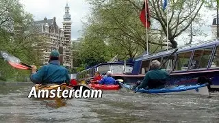 Amsterdam  Grachtenfahrten per Kayak