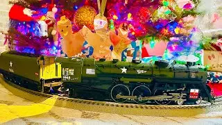 Паровоз Lionel J1E Hudson - Gen. George Patton Visionline Edition - покоряет макет 🇺🇸🚂❄️