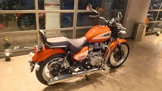 All New 2025 Royal Enfield Meteor 350 Sundowner Orange Color বাংলা ডিটেল  রিভিউ |