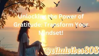 Unlocking the Power of Gratitude: Transform Your Mindset! @vitalvibes808