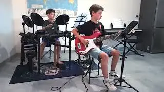 You Can&acute;t Kill My Rock n Roll - Hardcore Superstar bass & drum cover