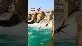 Crazy diving teens Iran 🇮🇷 | subscribe
