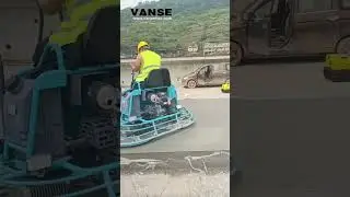 The VS836 Ride-on Trowel Machine - your reliable partner for high-quality concrete work