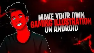 How to make Gaming Illustration on android | Gaming Vectors on Android | infinite design