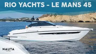 RIO YACHTS - Le Mans 45 - boat tour esterni e cabine