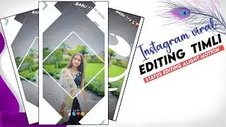 New 😍 Trending Timali Status Editing|| 💖Alight Motion Editing🥰 2025