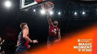 Magic Moment of the Night:Miller-McIntyre's huge dunk!