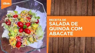 Receita: Salada de quinoa com abacate (12/04/24)