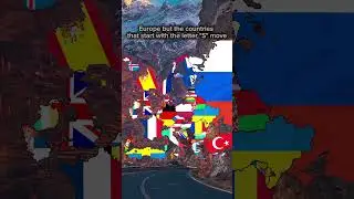 Europe but the countries that start with the letter 