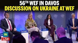 LIVE: Ukraine’s Sybiha, French, Canadian & Finnish FMs at WEF Panel on Path to Peace in Ukraine