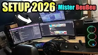 💖Mon SETUP 2026 ! DOUBLE PC - RTX Nvidia - Intel / AMD - GAMING et Montage vidéo 💖