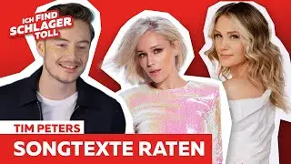 TIM PETERS stellt sich der Herausforderung 😋 | Songtexte Raten | Stars & Stories