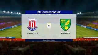 Stoke City vs Norwich City | EFL Championship (24/11/2020) | Fifa 21