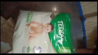 TEDDYY Baby Easy Pant Diapers Medium 74 Count (Pack of 1), 7-12 kgs, from Amazon 