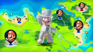 Super Mario Party - Odyssey Mario vs Full Game Challenge Road