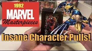 Marvel Masterpieces 1992 Opening 3 Packs and Getting Insane Hits!