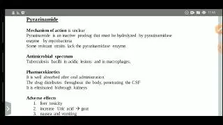 drug for TB pyrazinamide ادوية السل بيرازيناميد