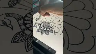 Indian traditional art form #easytutorialsforbeginners #art #mandalaartlover