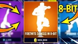 Fortnite Dances But They Are In 8-Bit..! (Season 8 Edition)