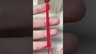 How to make a flat knot for braided rope. Remember to collect. #bff #jewelry #love #diy
