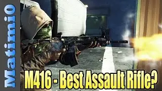 M416 Review - Best Assault Rifle? - Battlefield Hardline
