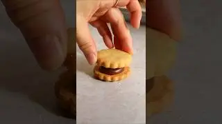 Sable chocolate filled cookies