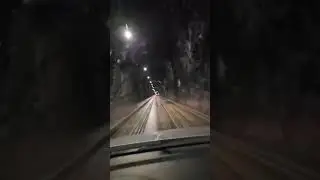 One Way Tunnel in Whittier Alaska