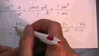 Multi-Step Conversions (3 of 4) pL to ft3