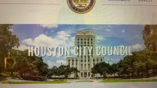 Attend a Public Meeting!! Houston City Hall!!