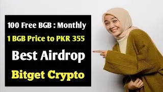Earn Money and Collect BGB Tokens | Bitget Server Airdrop Work Explained  | #bitget